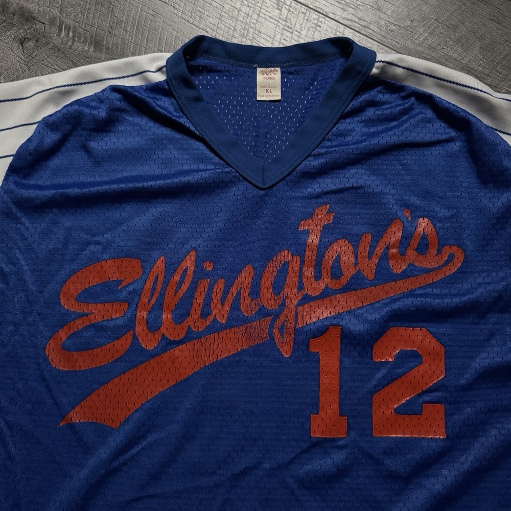 Vintage 70's Southern Athletic 4095 Baseball Jersey #12 Size XL Made In‎ USA